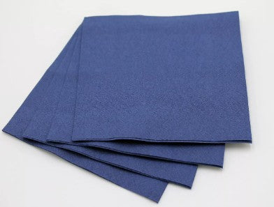 FASANA royal blue Servietten Zelltuchservietten 24x24cm 3-lagig