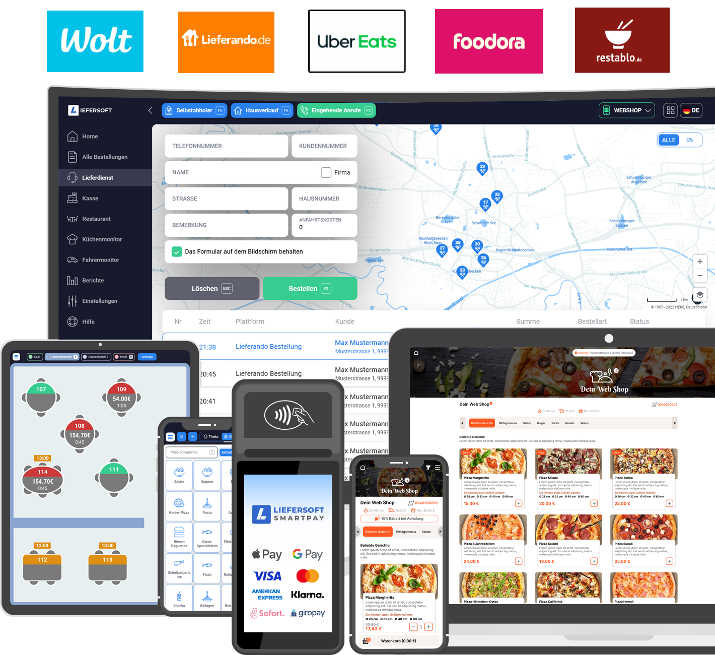 Kassensystem + EC Terminal