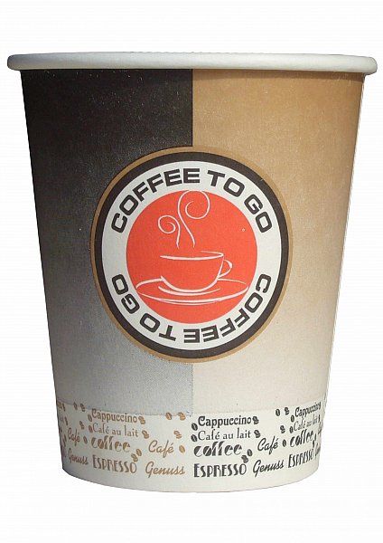 Coffee to go Becher, Kaffeebecher Espresso, 0,1l