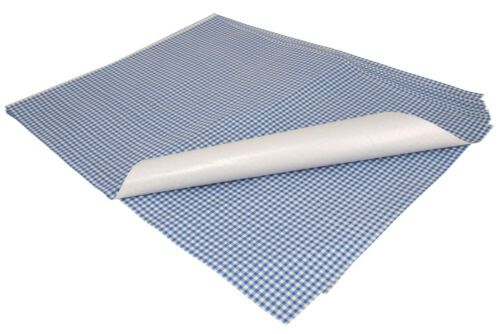 10 kg Frischpapier / Frischpack / Edelpack, fettdicht, 38 x 50 cm,Cannage Blau